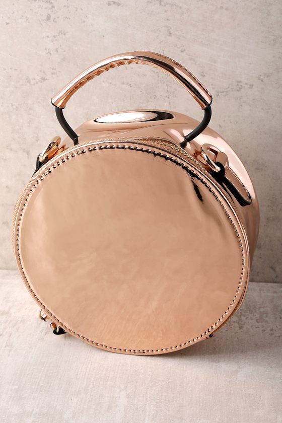 Fast Lane Rose Gold Purse 1