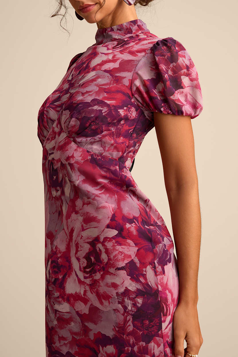 mauve backless dress Sparkly Backless Floral Detail Maxi Dress Lavender