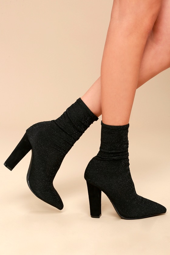 mid calf sock boots