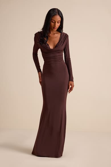 Long Sleeve Formal Dresses