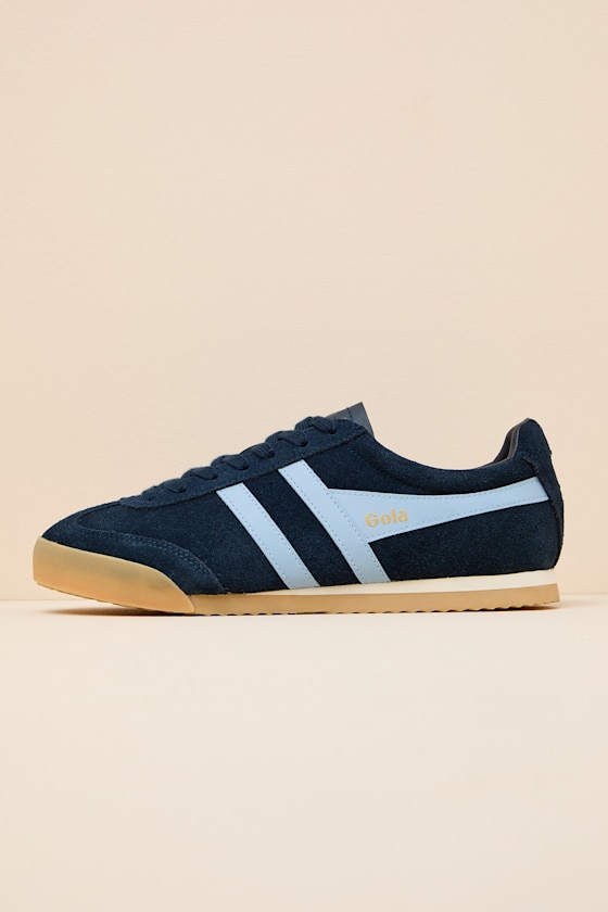 Gola Apollo Sneakers - Navy Gum Sole Sneakers - Lace-Up Sneakers - Image 3