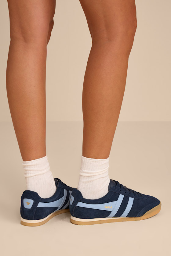 Gola Apollo Sneakers - Navy Gum Sole Sneakers - Lace-Up Sneakers - Image 4