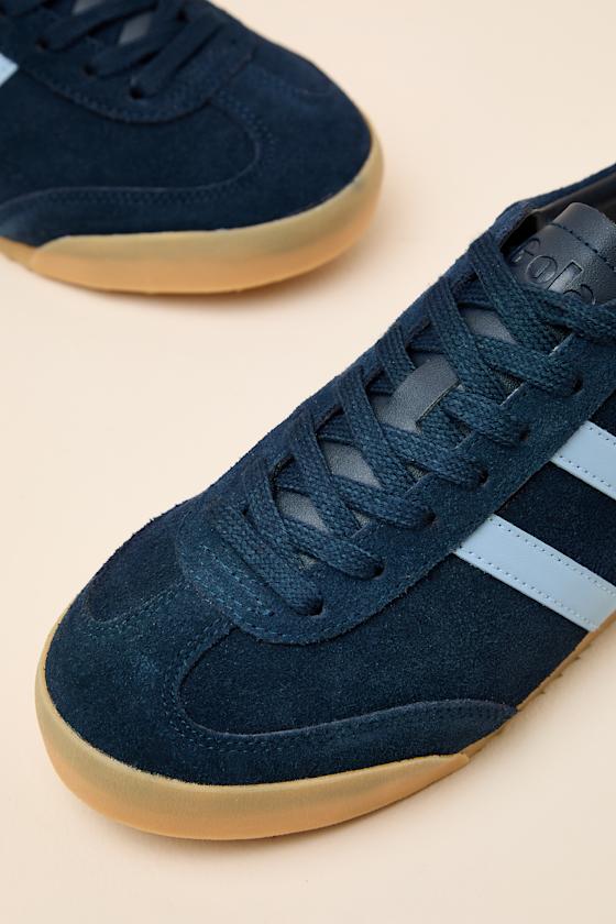 Gola Apollo Sneakers - Navy Gum Sole Sneakers - Lace-Up Sneakers - Image 5