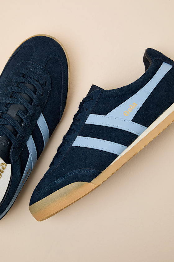Gola Apollo Sneakers - Navy Gum Sole Sneakers - Lace-Up Sneakers - Image 6