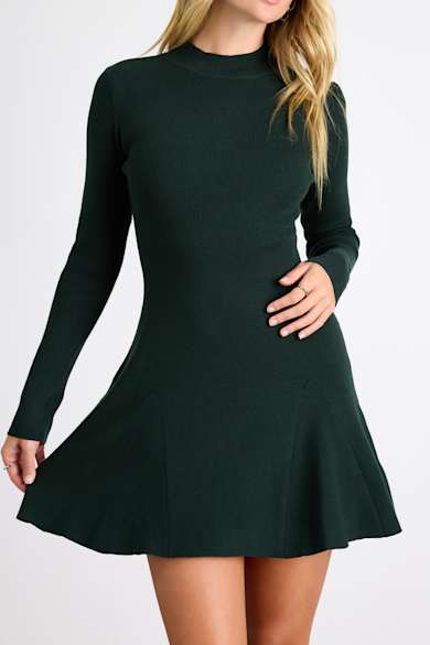 Cute Green Sweater Dresses for Women | Lulus