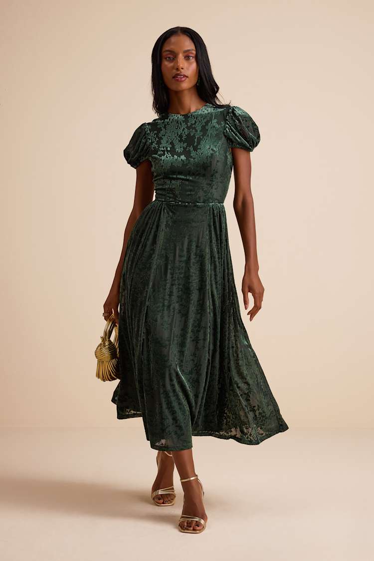 strapless open back dress Rove Midi Dress - Back Ties main image 1