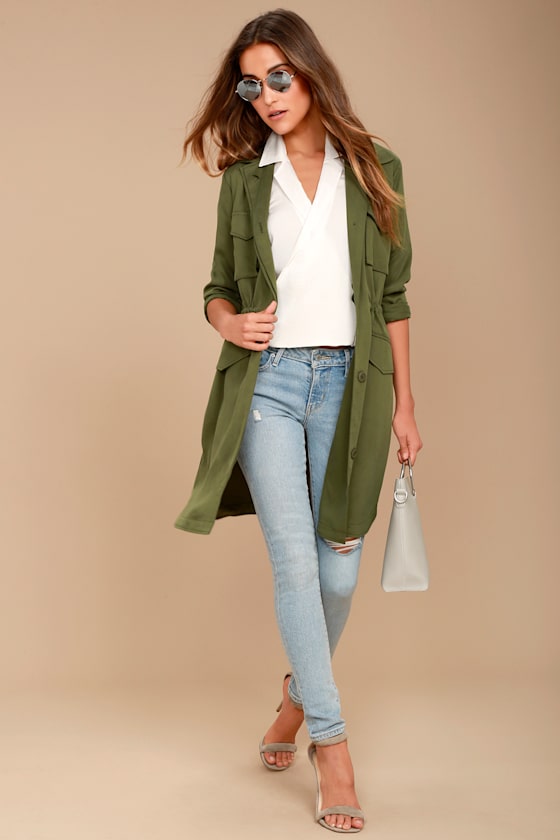 BB Dakota Averie - Olive Green Jacket 