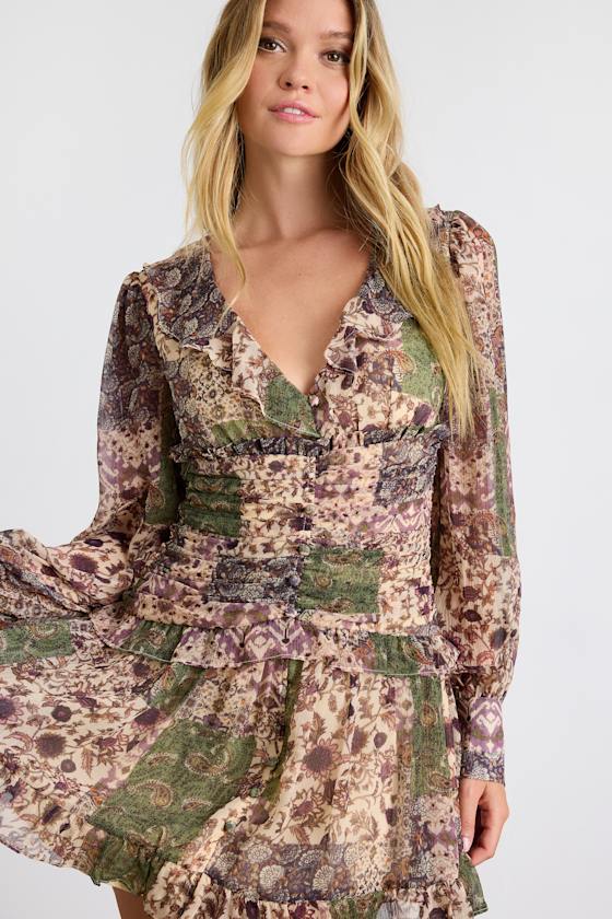 CD7320A: LT ORANGE/ PURPLE/ GREEN 2