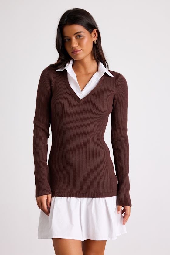 FRD2045: BROWN/ WHITE 1