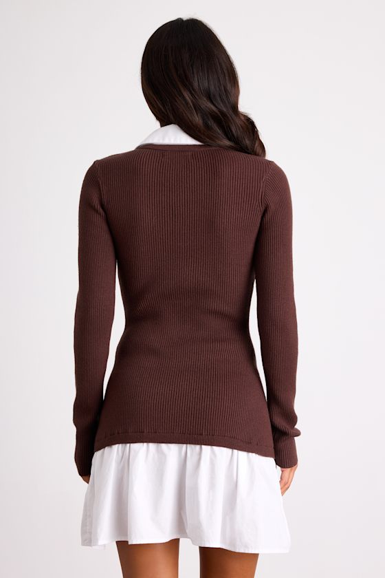 FRD2045: BROWN/ WHITE 2