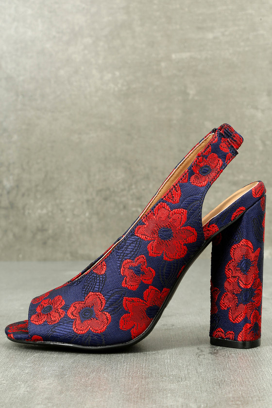 fun red heels