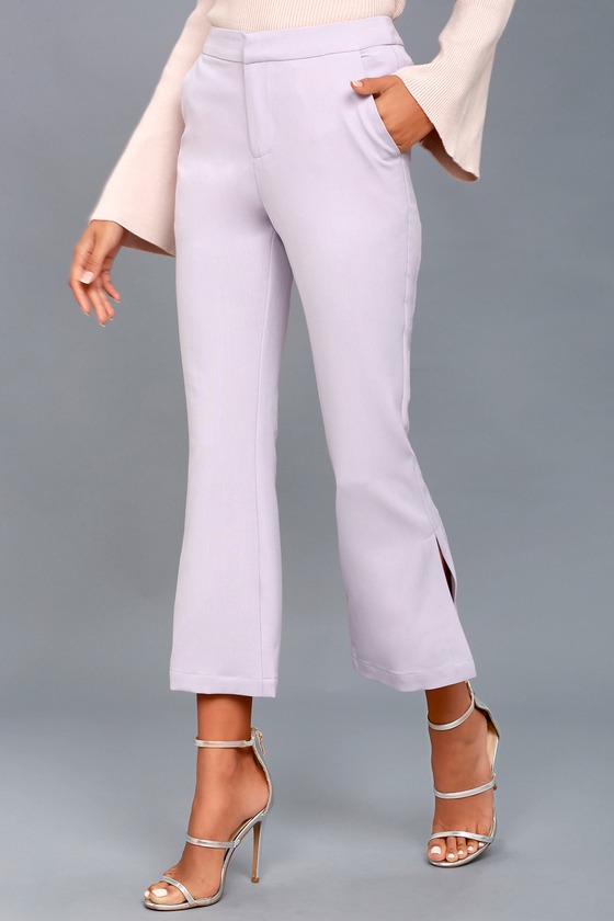 Chic Lavender Pants - Trouser Pants - Dress Pants