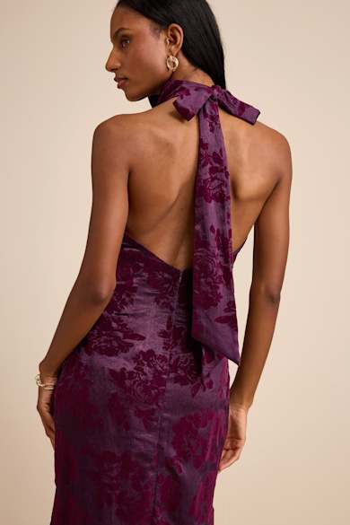 formal jewel tone dresses The Dress Outlet Formal Ball Gown - Sleeveless Bateau Neckline - Eggplant main image 1