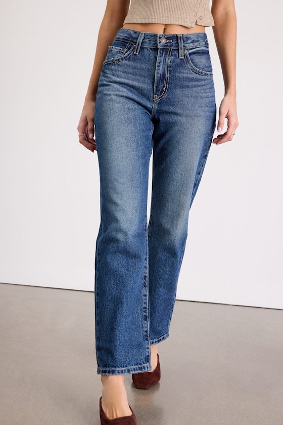 Easy Dad Dark Wash High-Rise Jeans 2