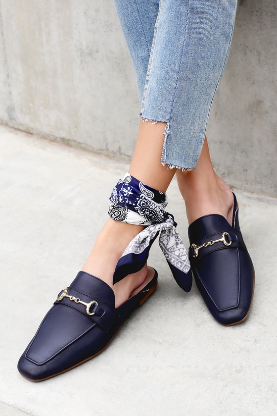 steve madden leather loafers