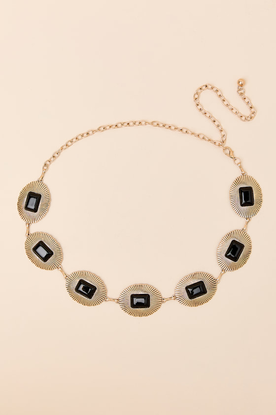 ICH84289AGO-BK: GOLD/BLACK 1