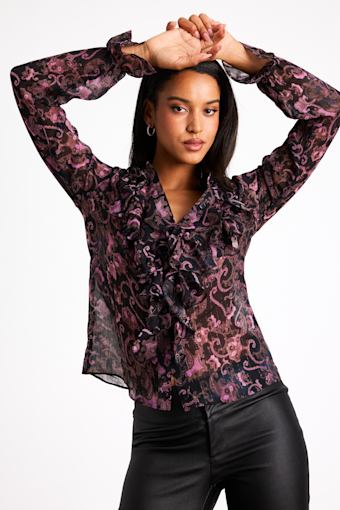 129213: BLACK/PINK/SHINY GOLD 1