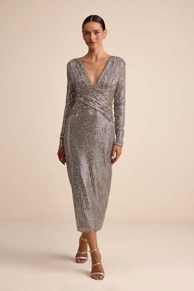 strapless open back dress The Jasmina Glitter Gown – Flower's Dress Boutique