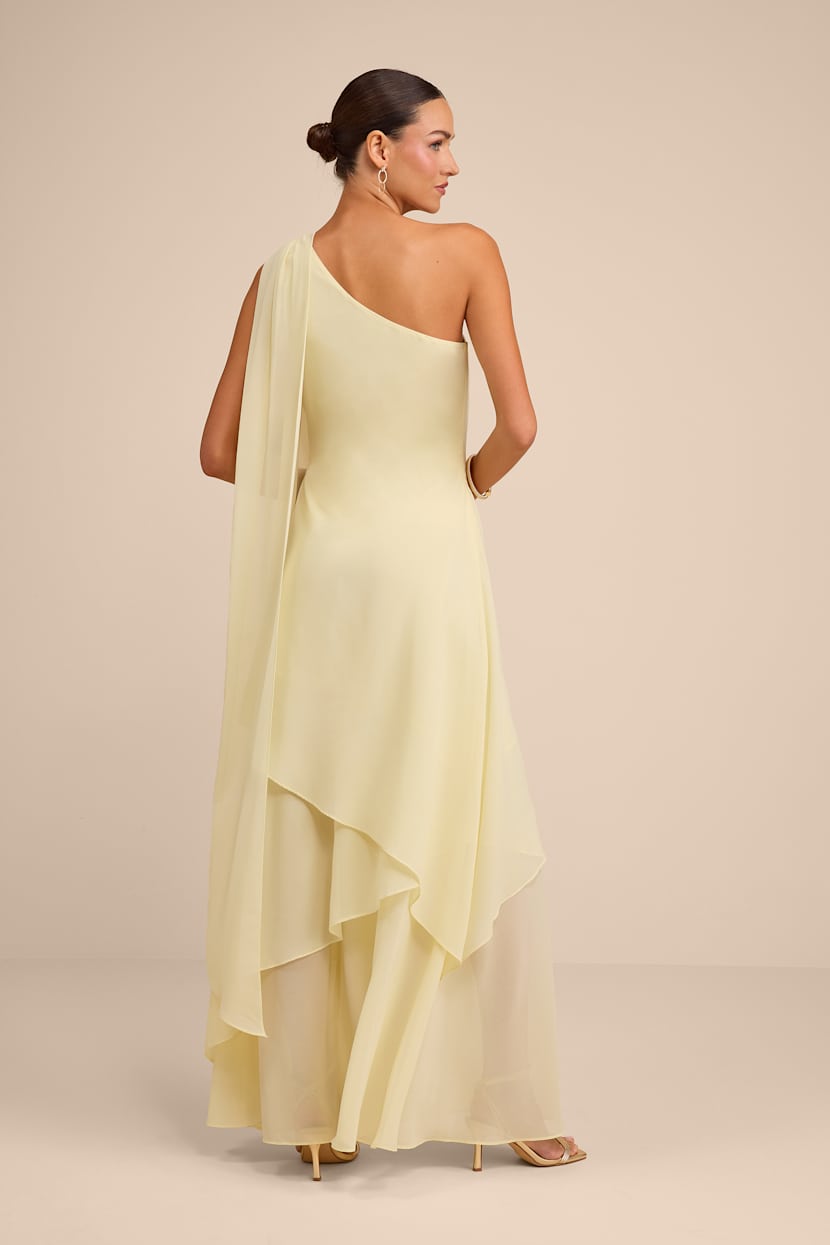 yellow birthday dresses Sexy Sheath V Neckline Floral Yellow Slit Prom Dresses Birthday Outfit –  Frisco Dresses
