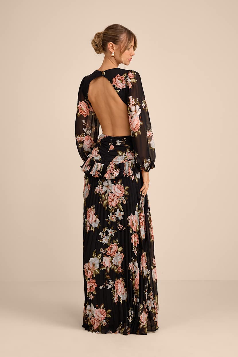 black gold holiday dress Eclipse Sequin Midi Dress