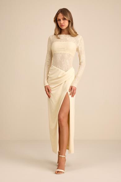 off the shoulder mini dress white Women's Fraydis Mini Dress White in Size Medium by Outcast