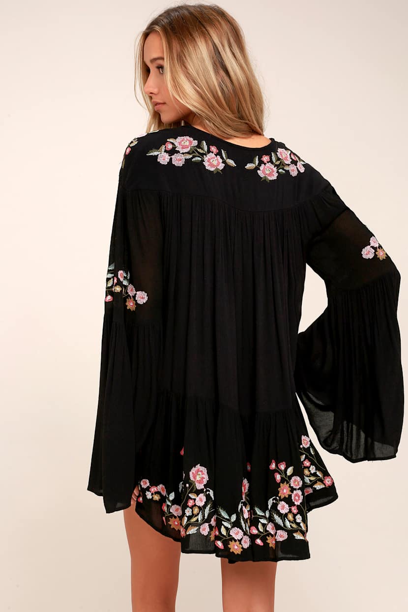 free people te amo mini dress Free People | Dresses | Free People Te Amo Embroidered Mini Dress