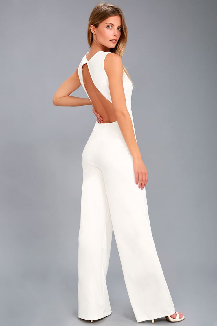 Karen Open Back Romper