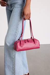 Sloane Red East-West Shoulder Bag 3