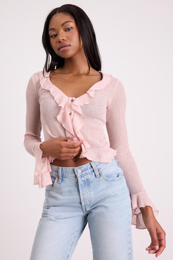 Ruffle Tops and Blouses - Lulus