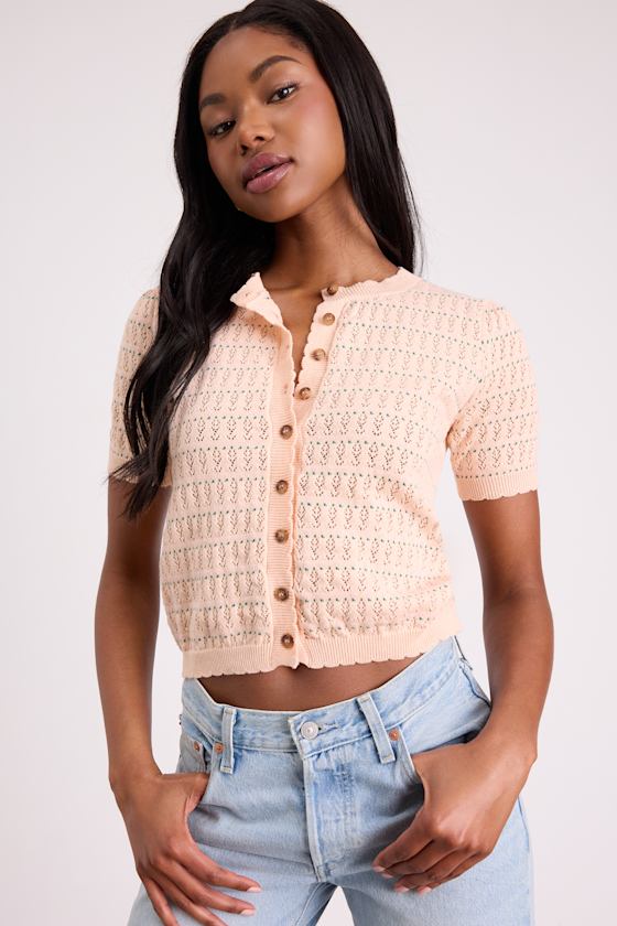 Pink Knit Tops for Women - Lulus