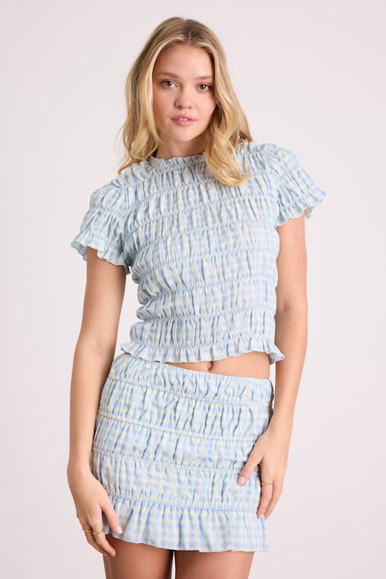 I25T3094: LT BLUE/IVORY 2