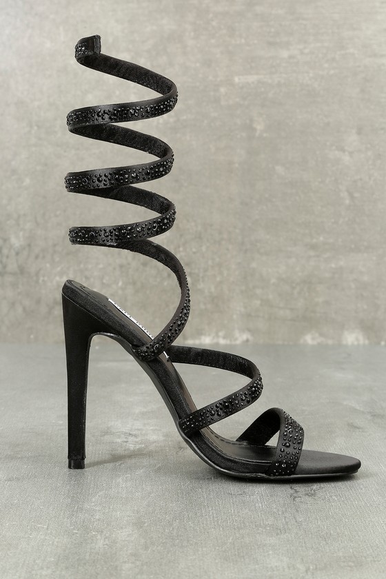 spiral high heels