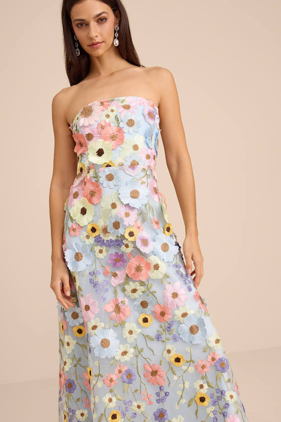 NJD1515: LIGHT BLUE FLORAL MULTI 2