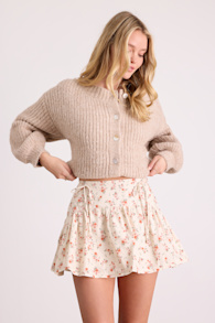 L25253: CREAM/PINK/ORANGE 1