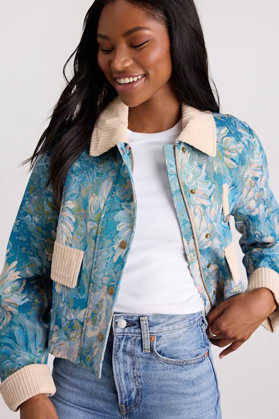 EBJ74760: BLUE FLORAL 2