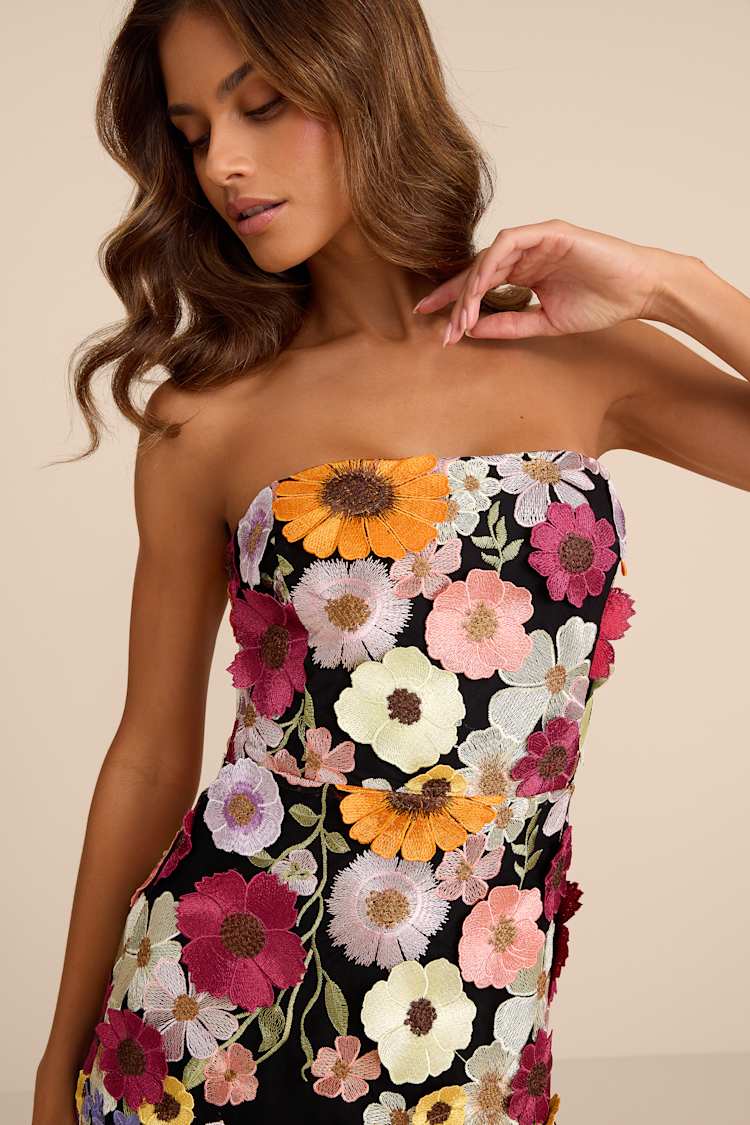 bcbg embroidered dress Dress abstract embroidery – ARISTO COLLECTION