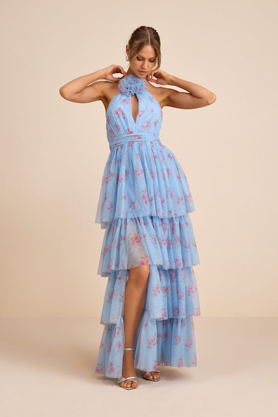 lulus dress Beige Lilja Cream Floral Print Maxi Dress | Womens | X-Small (Available in M, L) | 100% Polyester