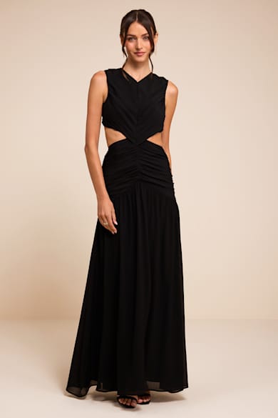 long sleeve black dress with split Prom Lace Mermaid – Newinlook Scoop Neck 3/4 Sleeve long graduation dresses This versatile dress transitions Color:MAUVE