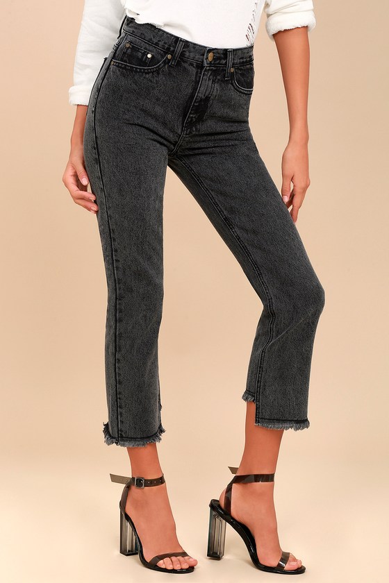 EVIDNT Malibu - Washed Black Jeans - High-Waisted Jeans