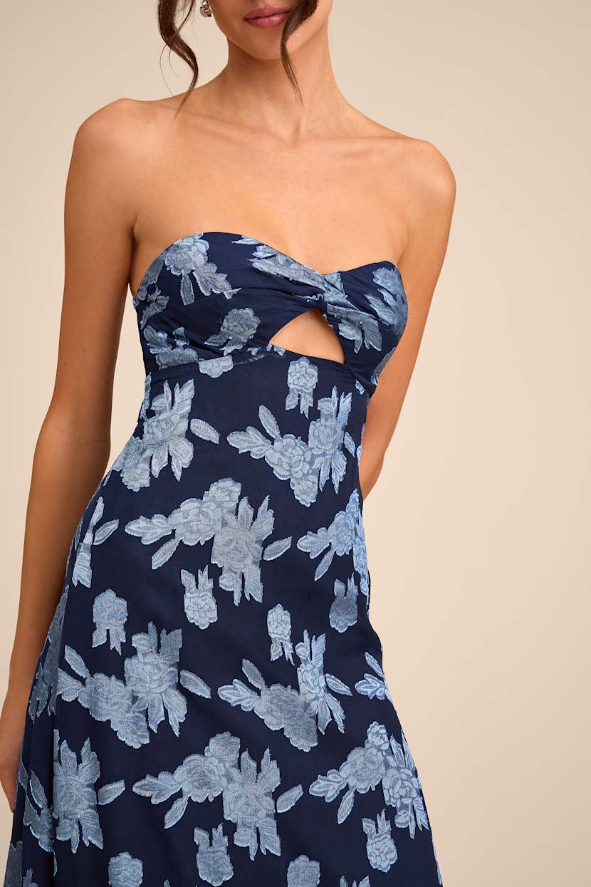 blue plaid dress dorothy PRETTYGARDEN Summer Dress for Women Floral Sundress Spaghetti Strap Fl main image 0