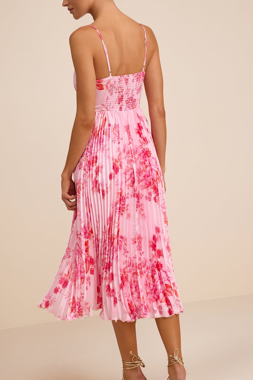knee length dresses for ladies Apricot Ice Plus Size Mikado Lapel Belted Midi Dress main image 0