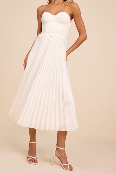 sachin and babi light blue dress Short Flowy White Dress main image 1