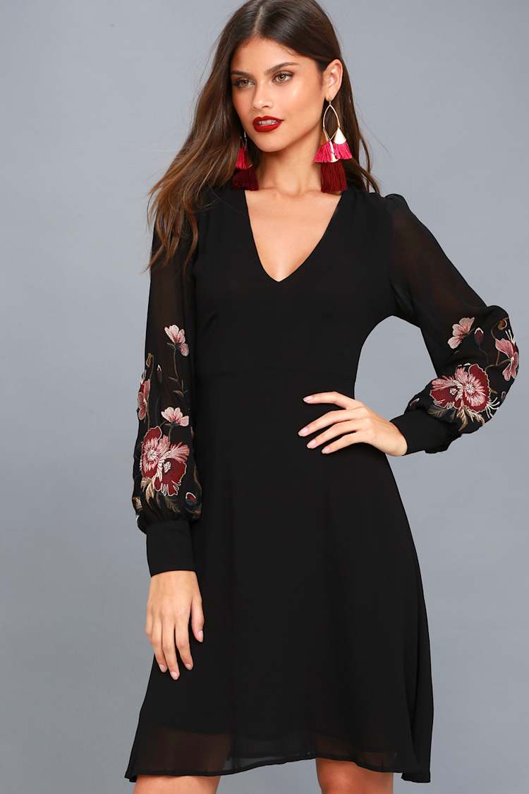 chinese dress ladies Yasmine Ruched Long Sleeve Maxi Dress main image 1
