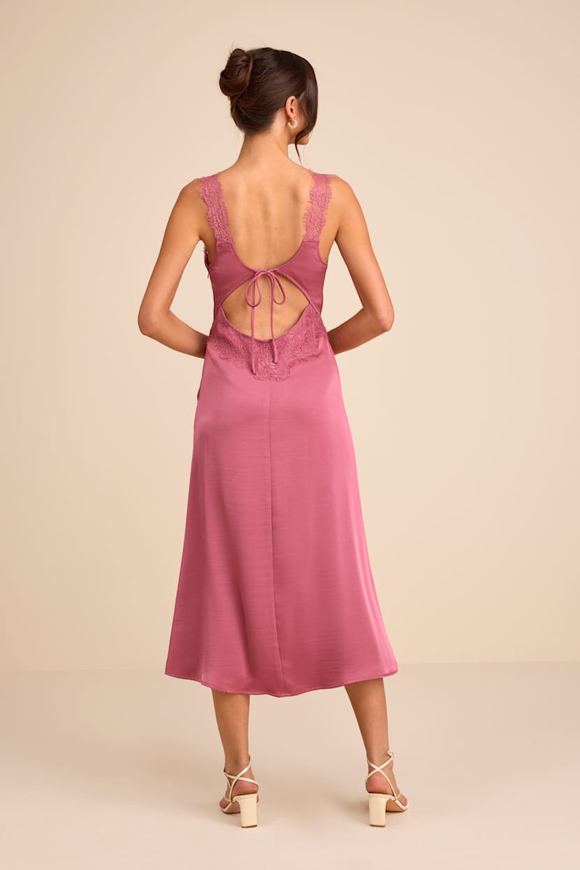 kyha drop waist dress Dusty Rose Velvet Dress - Bridesmaid Dress