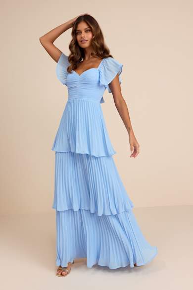 modest bridesmaid dresses amazon Trinity Modest Long Sleeves Slit Long Chiffon Bridesmaid Dresses