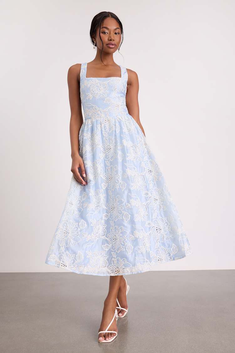 green emerald velvet dress Buy Light Blue Attached Dress With Embroidery Online for Woman