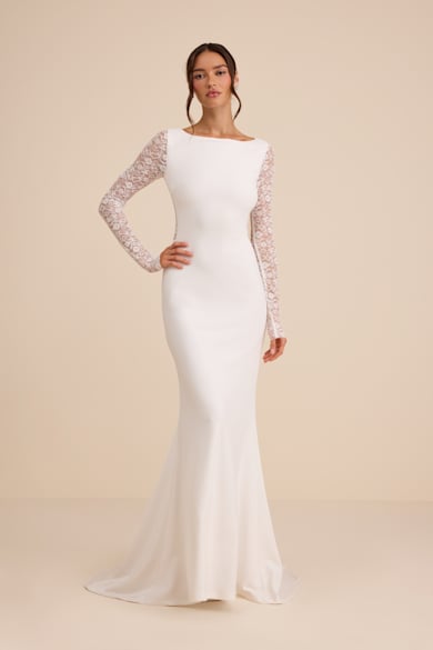 Long Sleeve Wedding Dresses - Wedding Gowns with Sleeves - Lulus