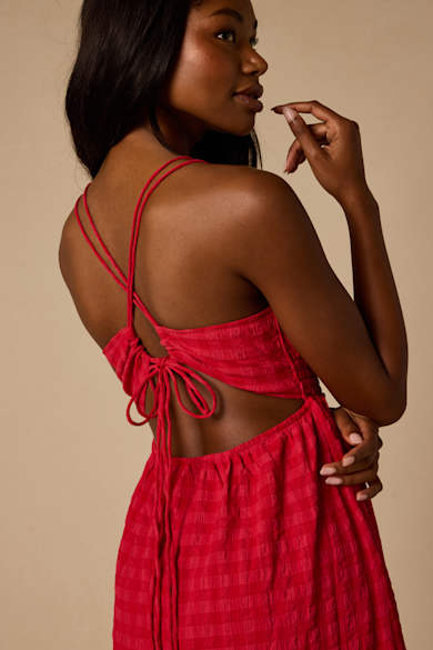 red bump friendly dress Bump Friendly Dress