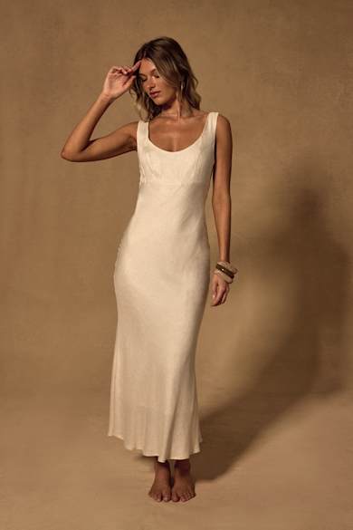 Beige Casual Dresses - Lulus