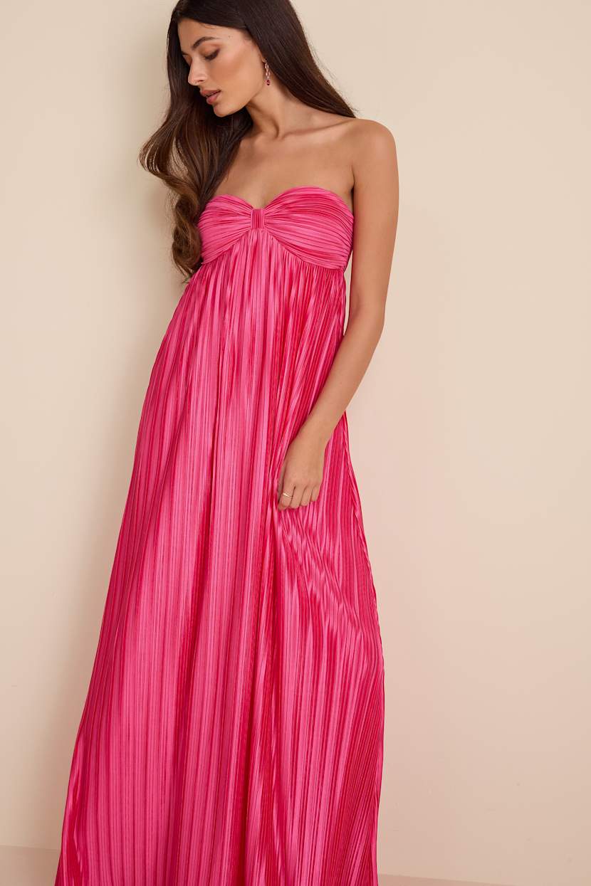 pink whimsical dress Whimsical Strapless Floral Blush Pink Formal Prom Evening Dress with Lace Bodice X003 Custom Size / Pink